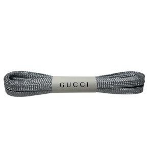 Gucci Ultrapace Silver Glitter Sneaker Shoe Shoelaces Laces Replacements